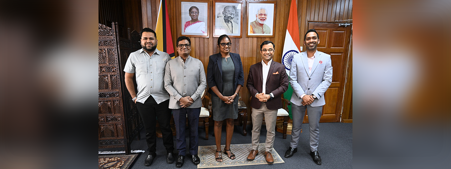  The High Commission held interaction between Bureau of Indian Standards (BIS) and Guyana National Bureau of Standards (GNBS) on mutually beneficial cooperation.