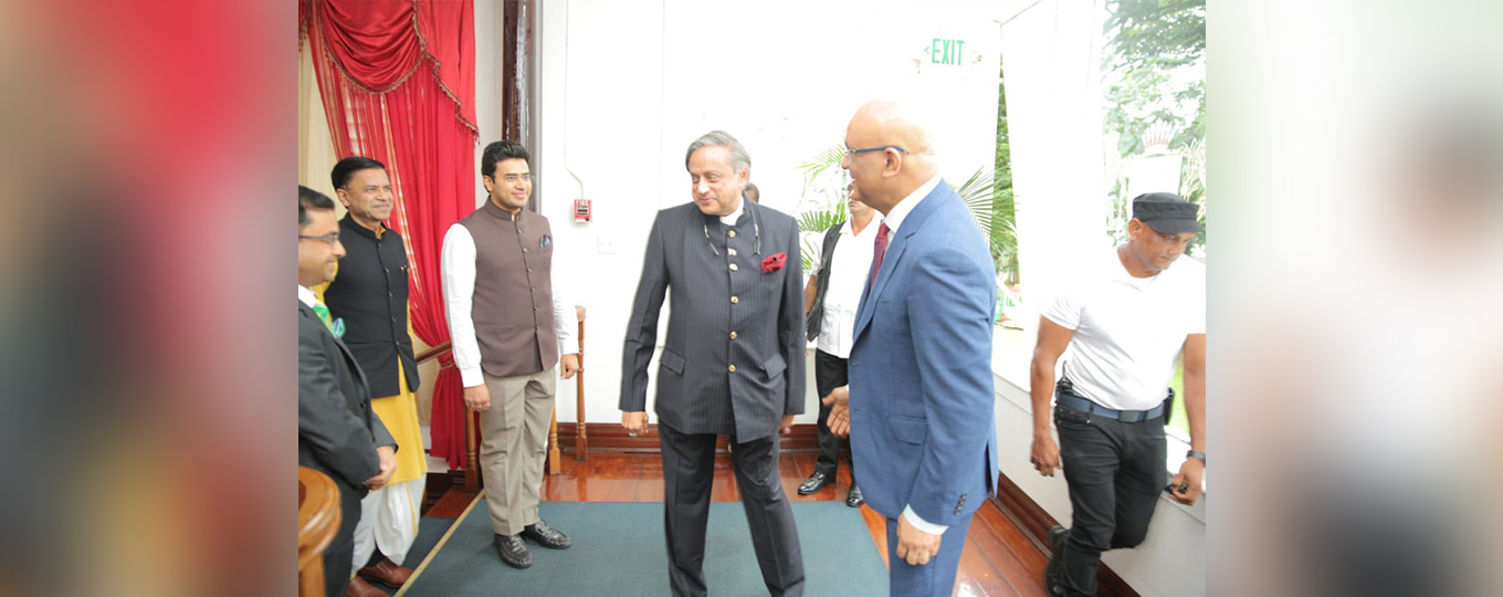  All-Party Indian Parliamentary Delegation led by Hon'ble Member of Parliament, Dr. Shashi Tharoor in Guyana – May 2025