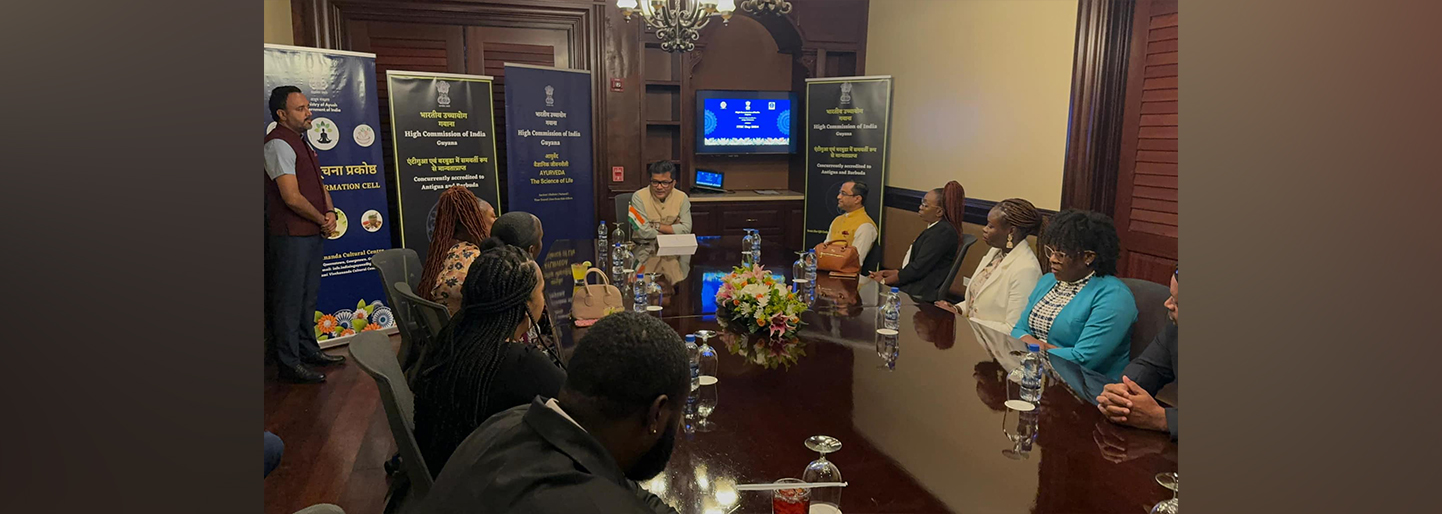  Hon‘ble Minister of State for External Affairs, Shri Pabitra Margherita, interacted with Indian Technical & Economic Cooperation alumni from Antigua during his visit to Antigua & Barbuda, 09 October 2024